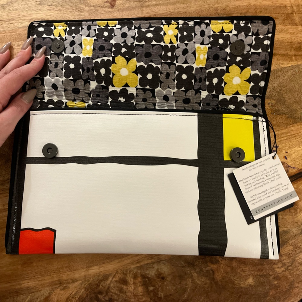 Kent Stetson Abstract Clutch - Picture 2 of 9